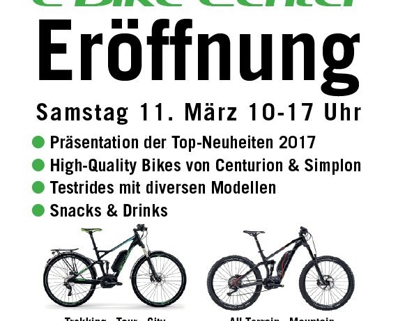 E-Bike Center Eröffnung