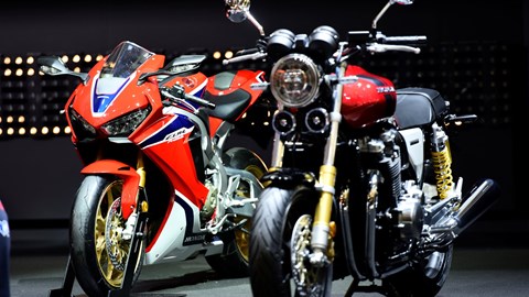 Doppelpremiere CBR1000RR Fireblade und CB1100RS