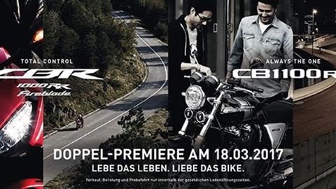 Doppel-Premiere - Cbr1000rr Fireblade / Cb1100