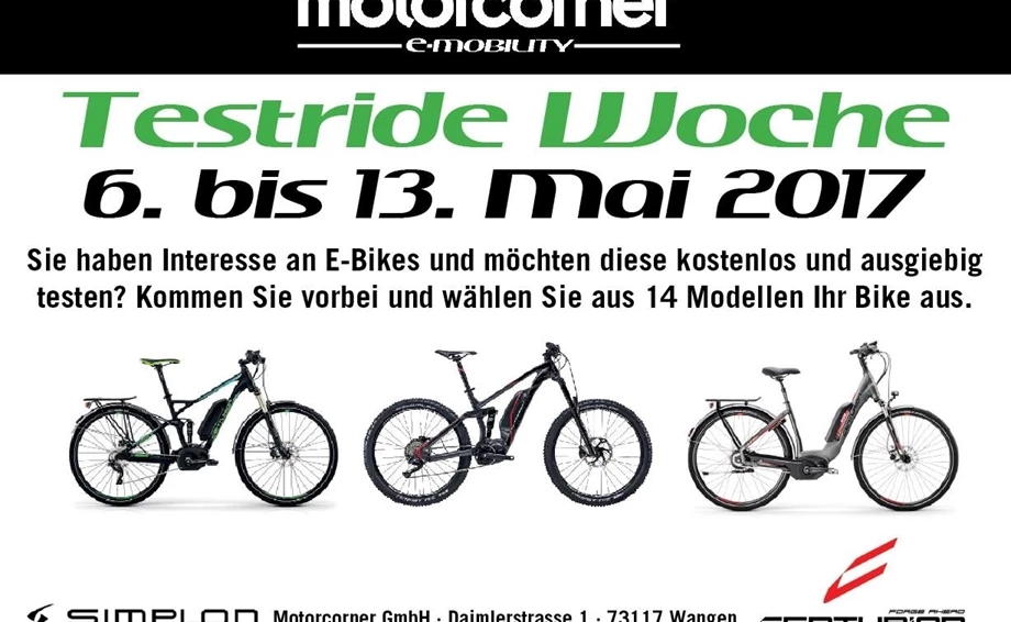 E-Bike Testride Woche Bild 1: E-Bike Testride Woche