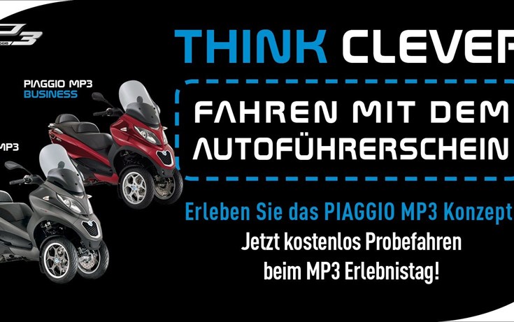 MP3 Probefahrt Aktion