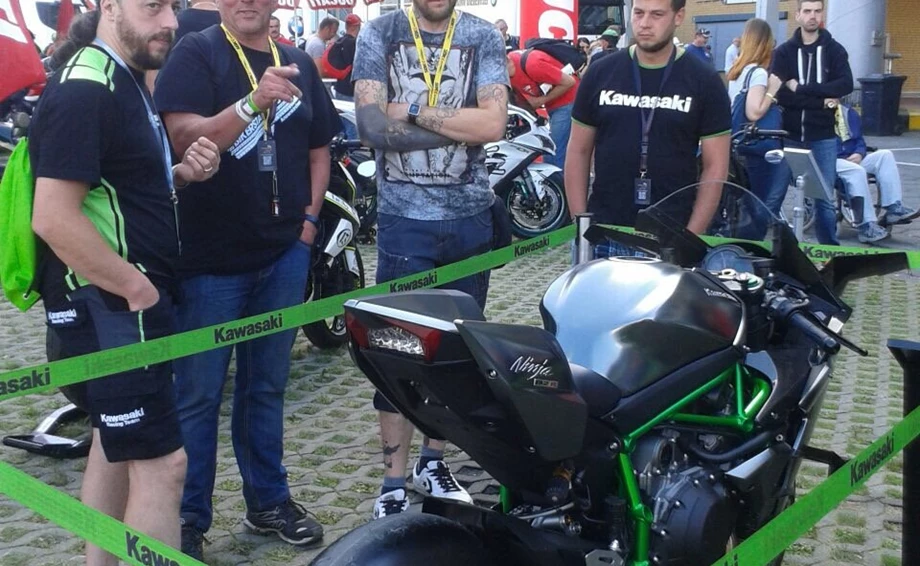 Fahrt zur WSBK und Kawasaki-Party am Lausitzring Bild 6: Fahrt zur WSBK und Kawasaki-Party am Lausitzring