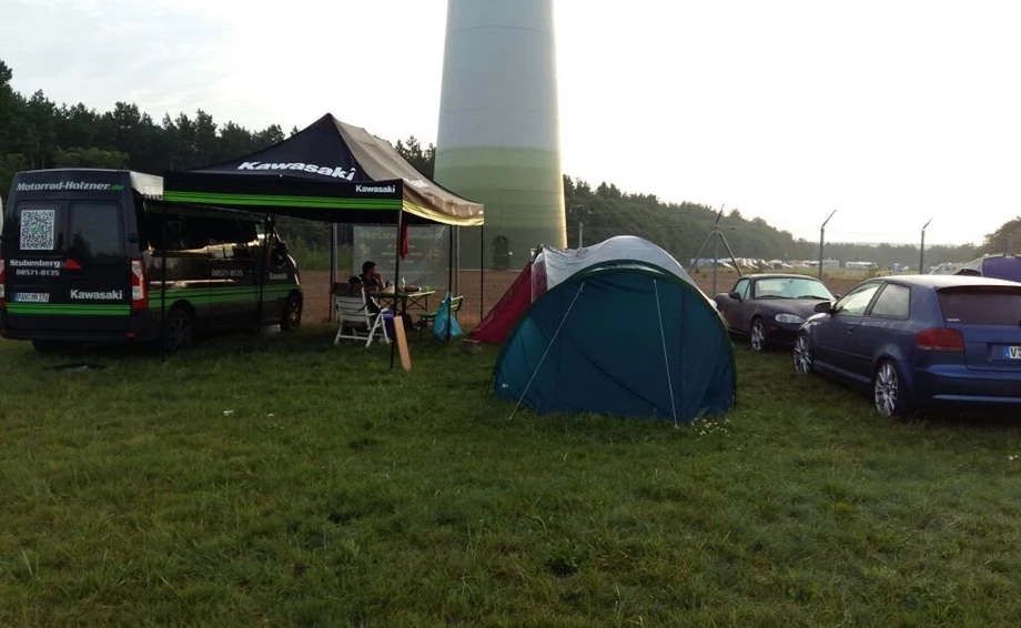 Fahrt zur WSBK und Kawasaki-Party am Lausitzring Bild 8: Fahrt zur WSBK und Kawasaki-Party am Lausitzring