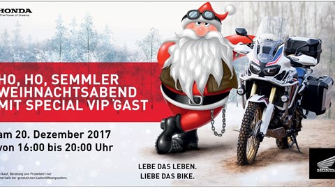 Honda Semmler - Weihnachtsabend mit VIP Gast