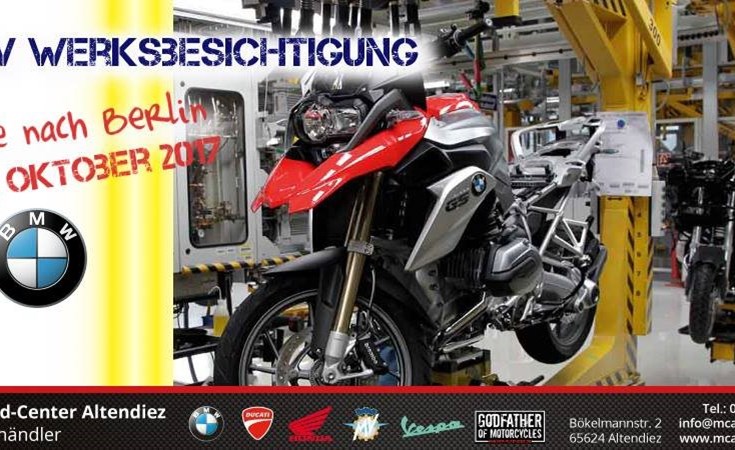 BMW Werksbesichtigung