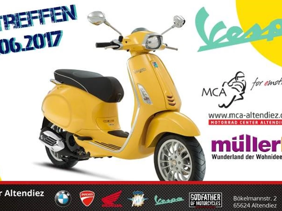 Vespa Treffen im Müllerland Bild 1: Vespa Treffen im Müllerland