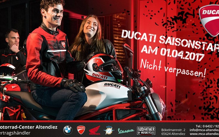 Ducati Saisonstart