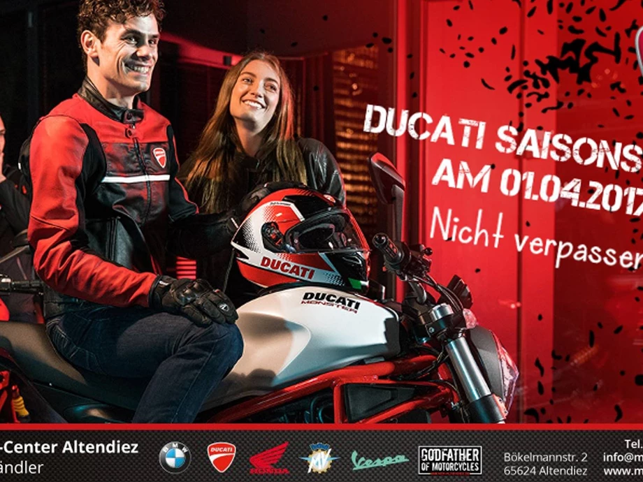 Ducati Saisonstart Bild 1: Ducati Saisonstart