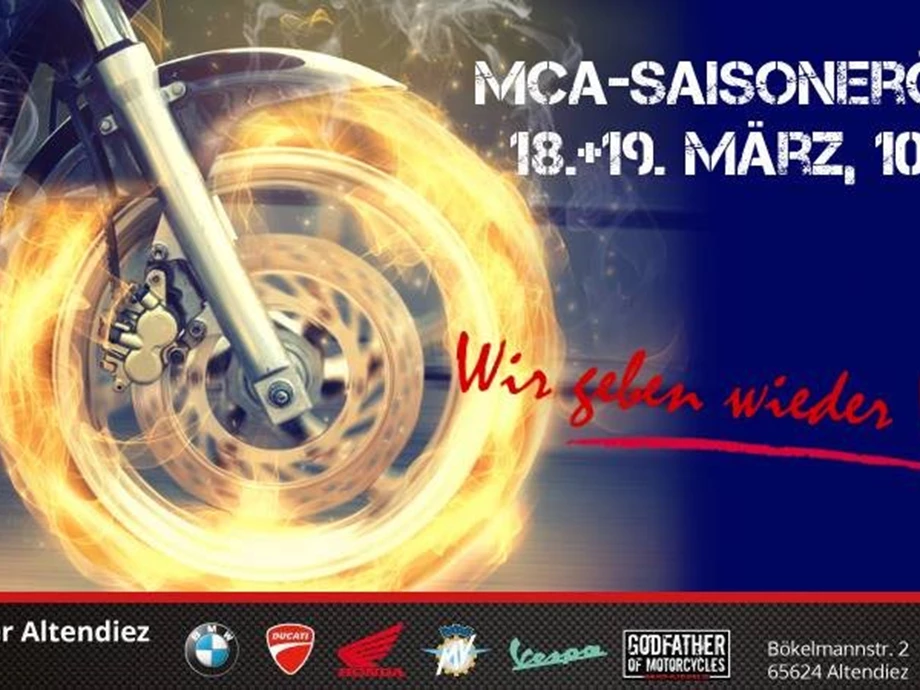 MCA Saisoneröffnung Bild 1: MCA Saisoneröffnung