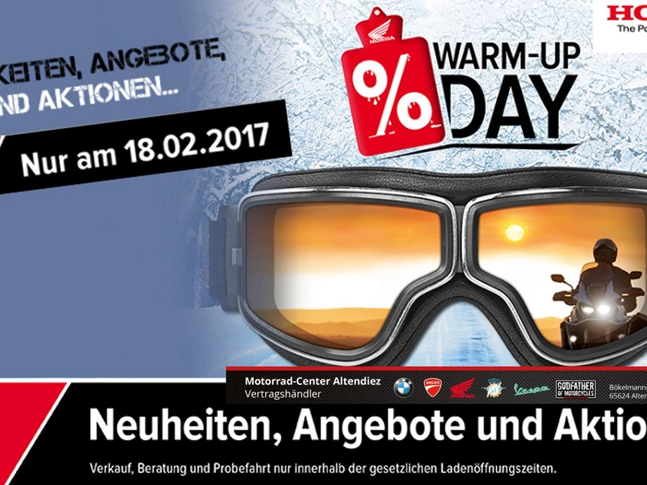 Honda Warm Up Day Bild 1: Honda Warm Up Day