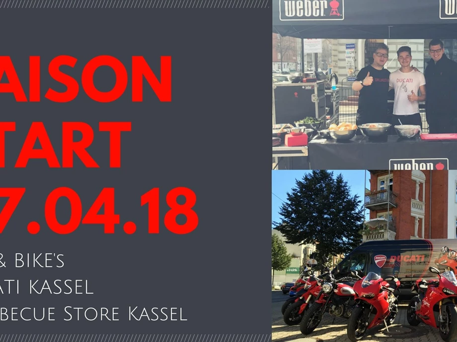 BBQ & Bikes Saison Start 2018 // DUCATI KASSEL Bild 1: BBQ & Bikes Saison Start 2018 // DUCATI KASSEL