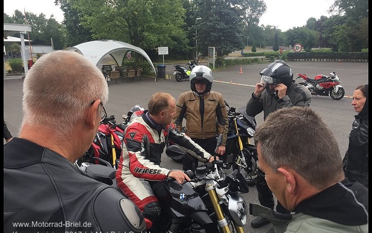 Motorrad Briel Kurventraining 2018