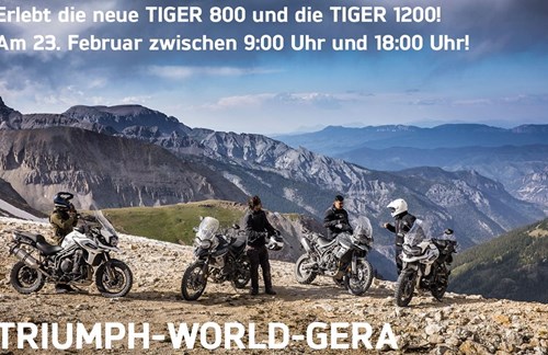 Die neue TIGER 800 und TIGER 1200 - Live