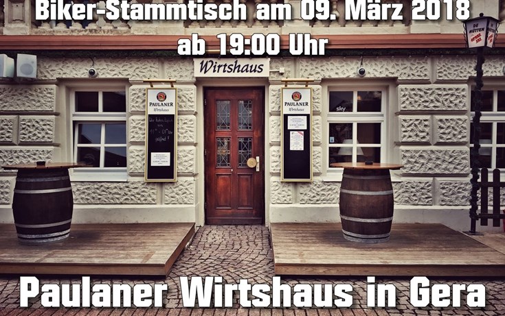 Biker-Stammtisch in Gera