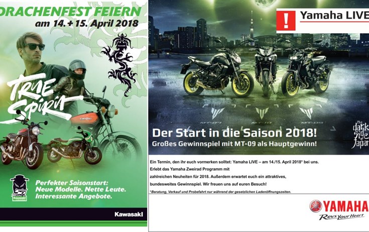 Kawasaki Drachenfest + Yamaha Live - 35 jähriges Jubiläum