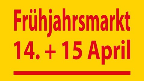 Bürstädter Frühjahrsmarkt 2018