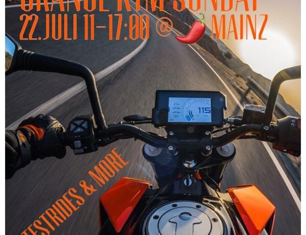 KTM Orange Sun-Day im Chilli Pepper Mainz