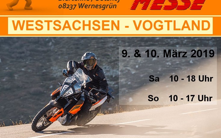 7. Motorradmesse Wernesgrün vom 9.-10. März 2019