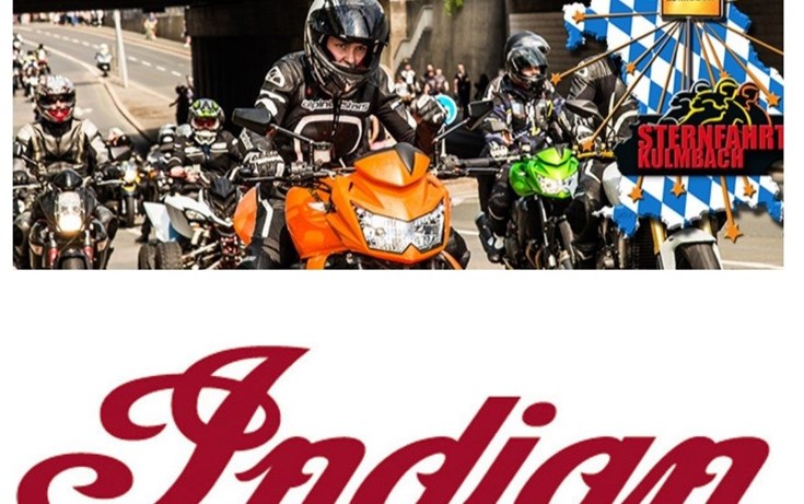 Bike Event / Sternfahrt mit Ausstellung der INDIAN Bikes