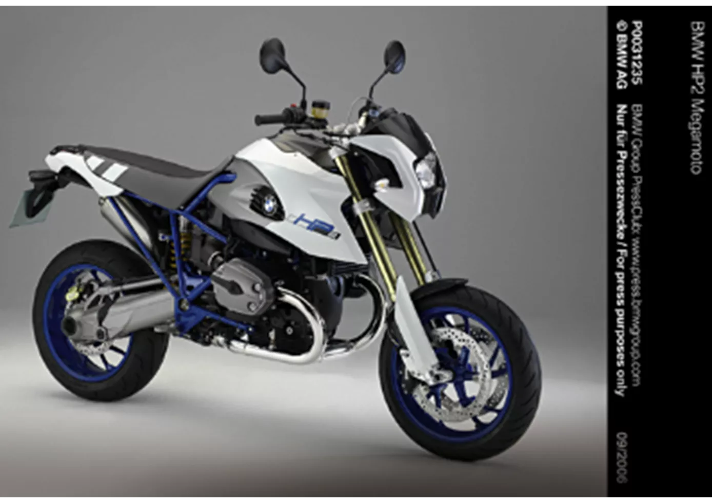 BMW HP2 Megamoto 2007 BMW HP2 Megamoto 2007
