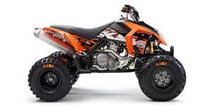 E-ATV 530 EXC R 2010 vs KTM 525 XC ATV 2009