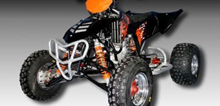 E-ATV 530 EXC R 2009 vs E-ATV 450 SX F 2009