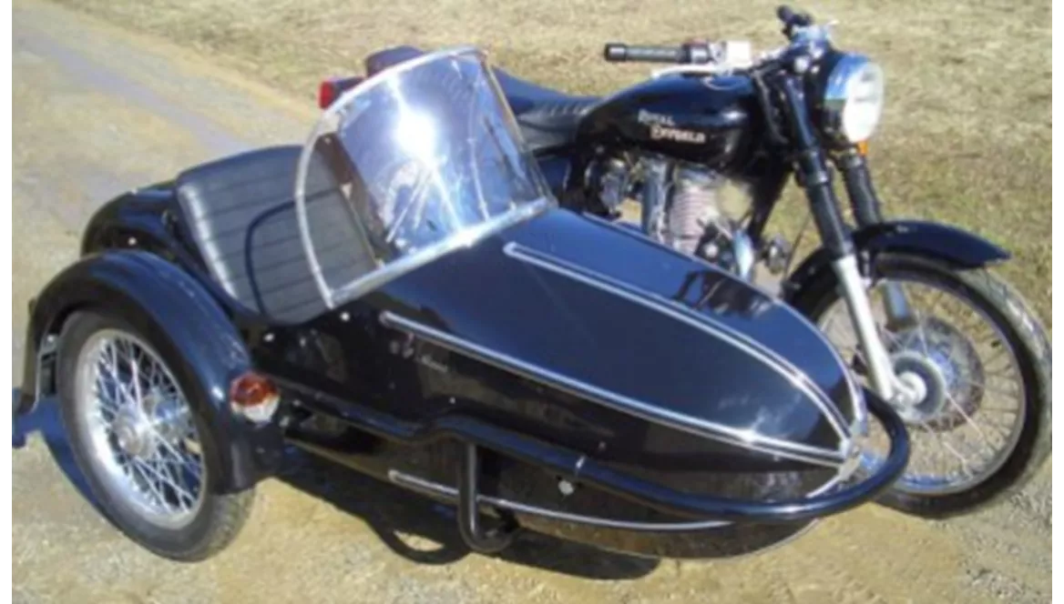 Royal Enfield Superbullet 500 EFI mit Beiwagen 2009 Royal Enfield Superbullet 500 EFI mit Beiwagen 2009