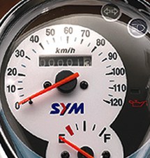 Sym Mio 100 2009 - Bild 4