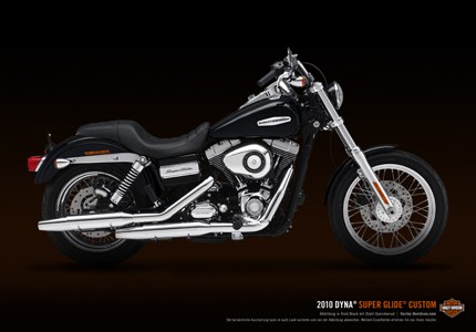 Harley-Davidson Dyna Super Glide Custom FXDC 2010 Harley-Davidson Dyna Super Glide Custom FXDC 2010