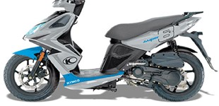 Peugeot Kisbee 50 RS 2T 2013 vs Kymco Super 8 50i 2011