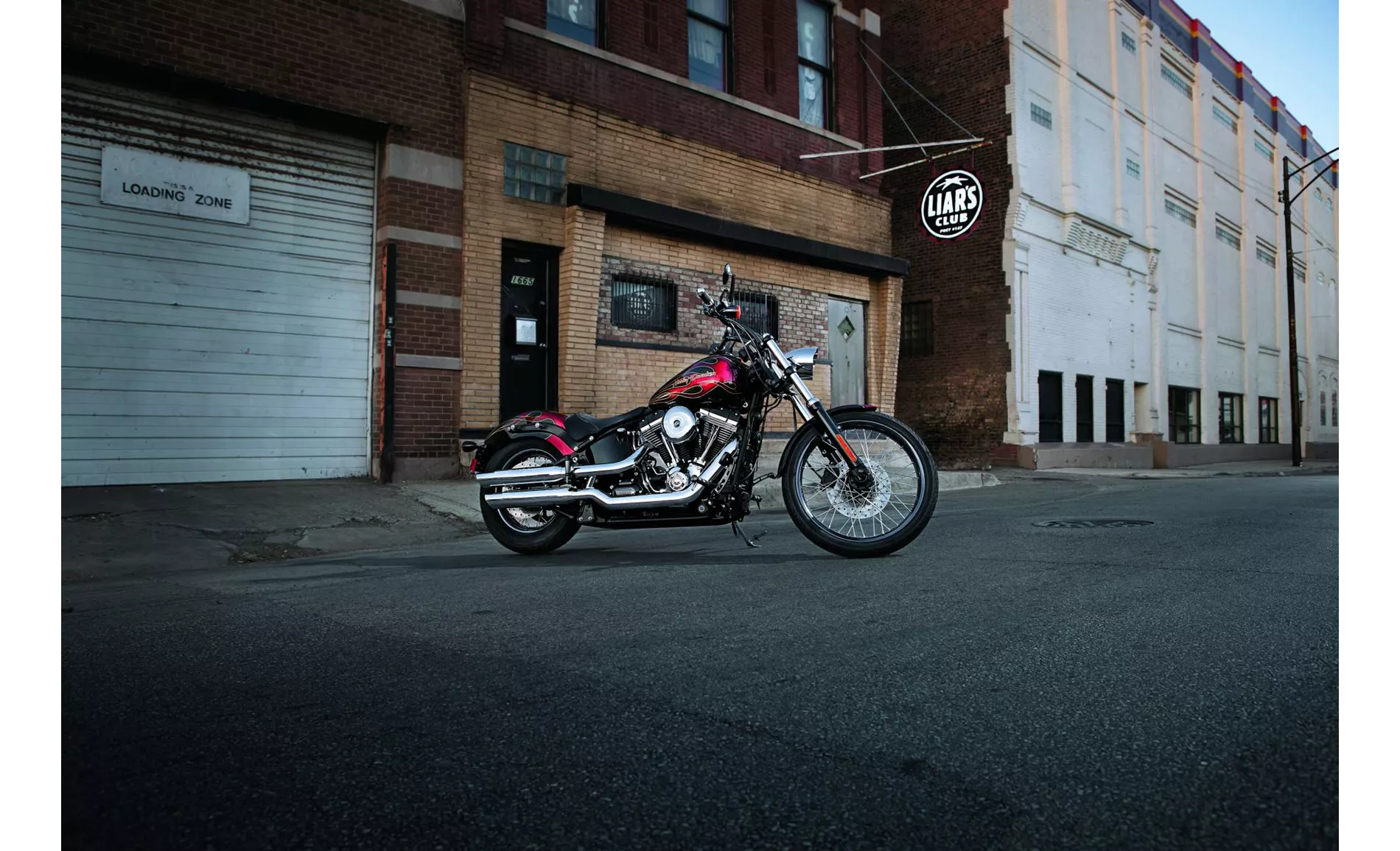 Harley-Davidson Softail Blackline FXS 2013