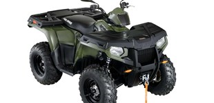 Kawasaki KVF 360 4x4 2009 vs Polaris Sportsman 500 HO 2013