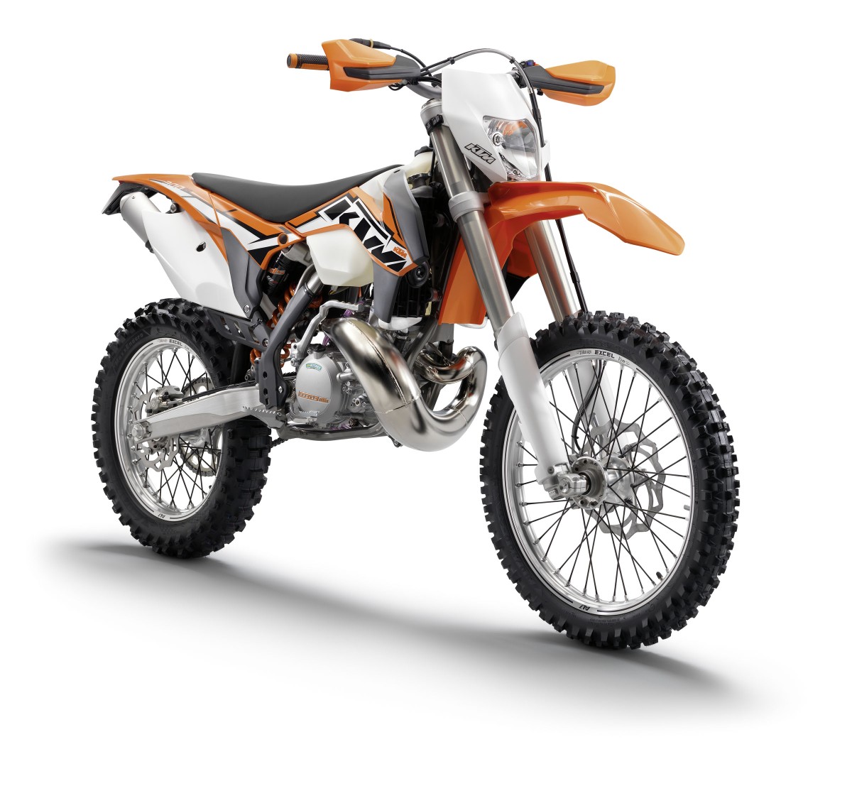 Motorrad Vergleich KTM 300 EXC 2014 vs. KTM Freeride 350 2013