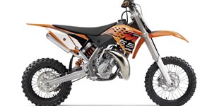 KTM 65 SX 2014 vs Honda CRF 100 F 2009