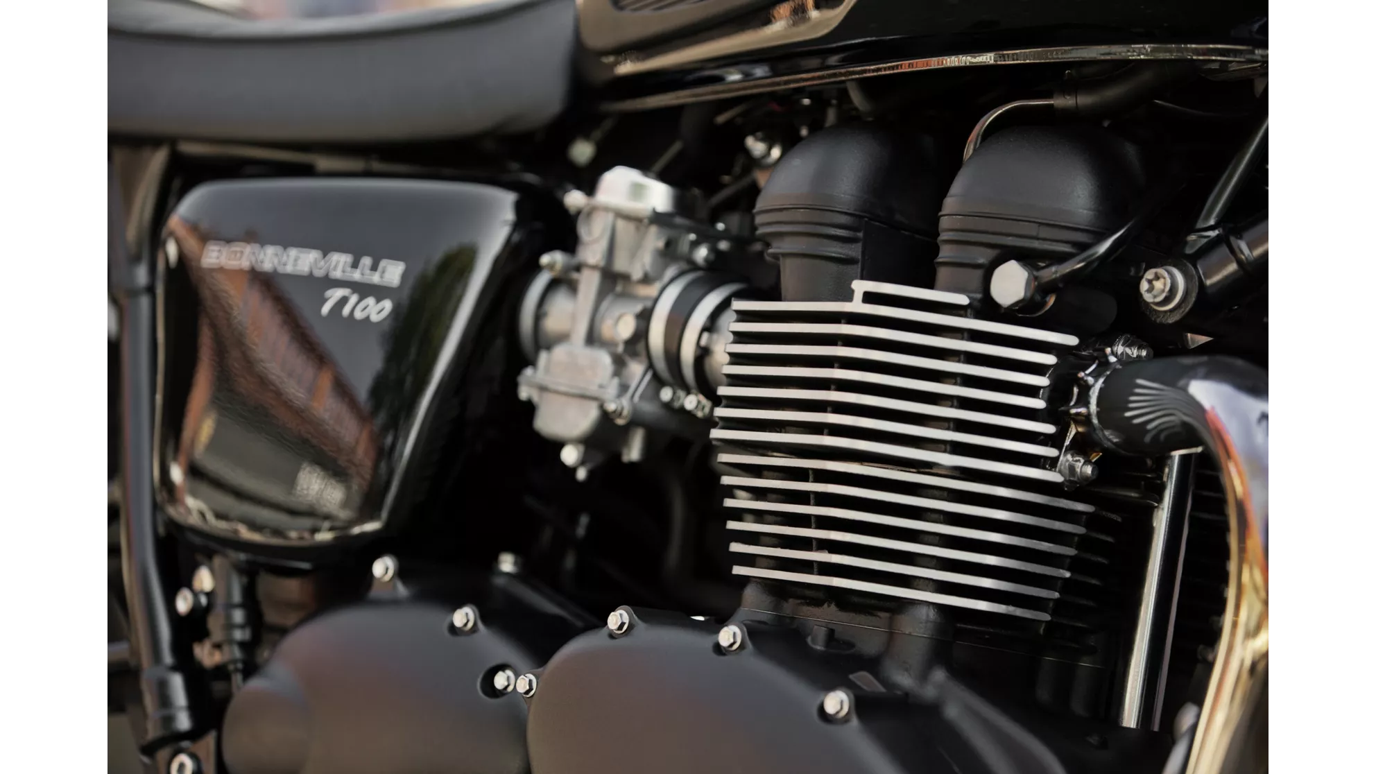 Triumph Bonneville T100 Black - Image 5 Triumph Bonneville T100 Black - Image 5