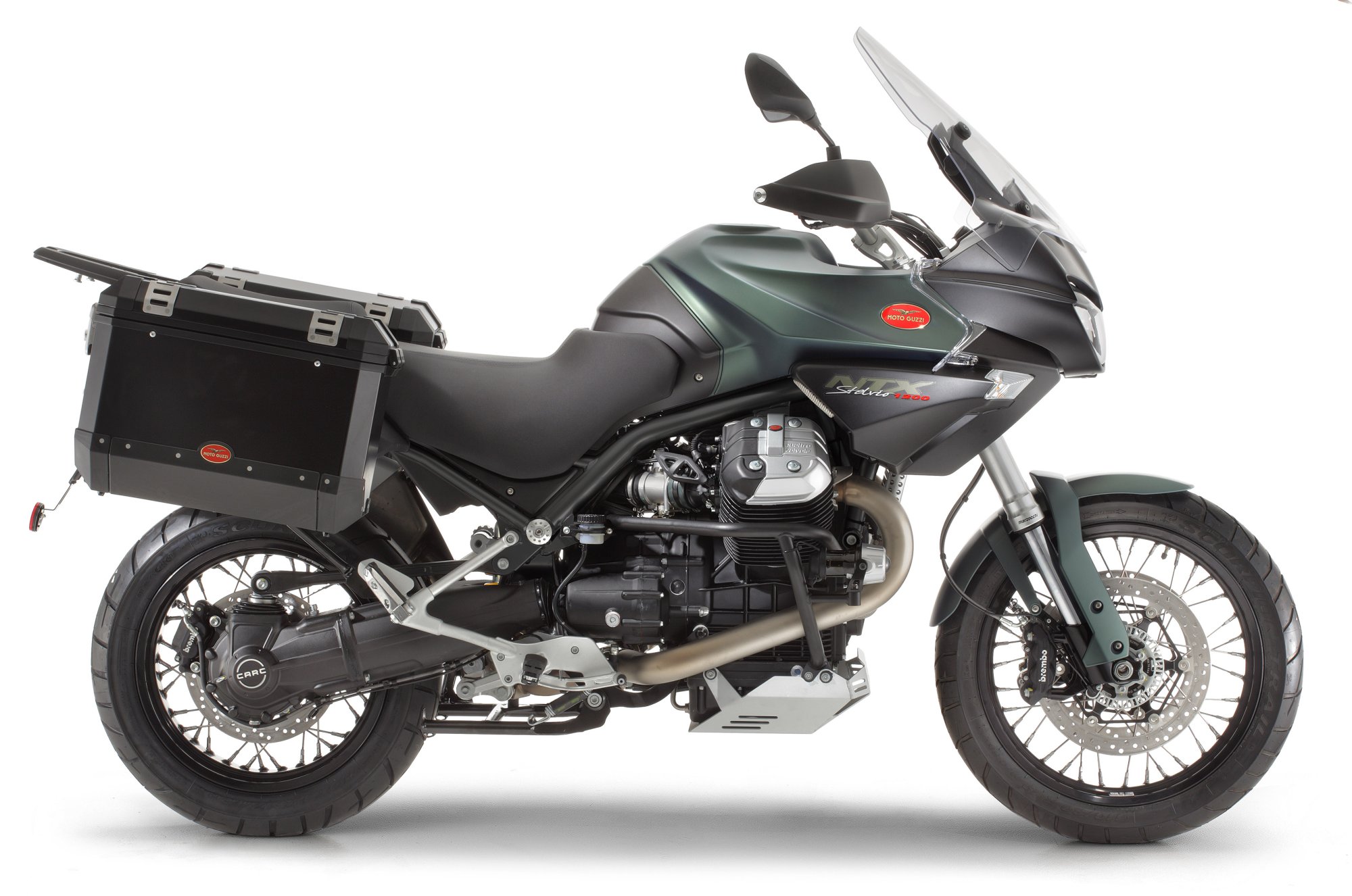 Motorrad Vergleich Moto Guzzi Stelvio 1200 8V NTX 2015 vs. Moto Guzzi  Stelvio 1200 8V NTX 2014