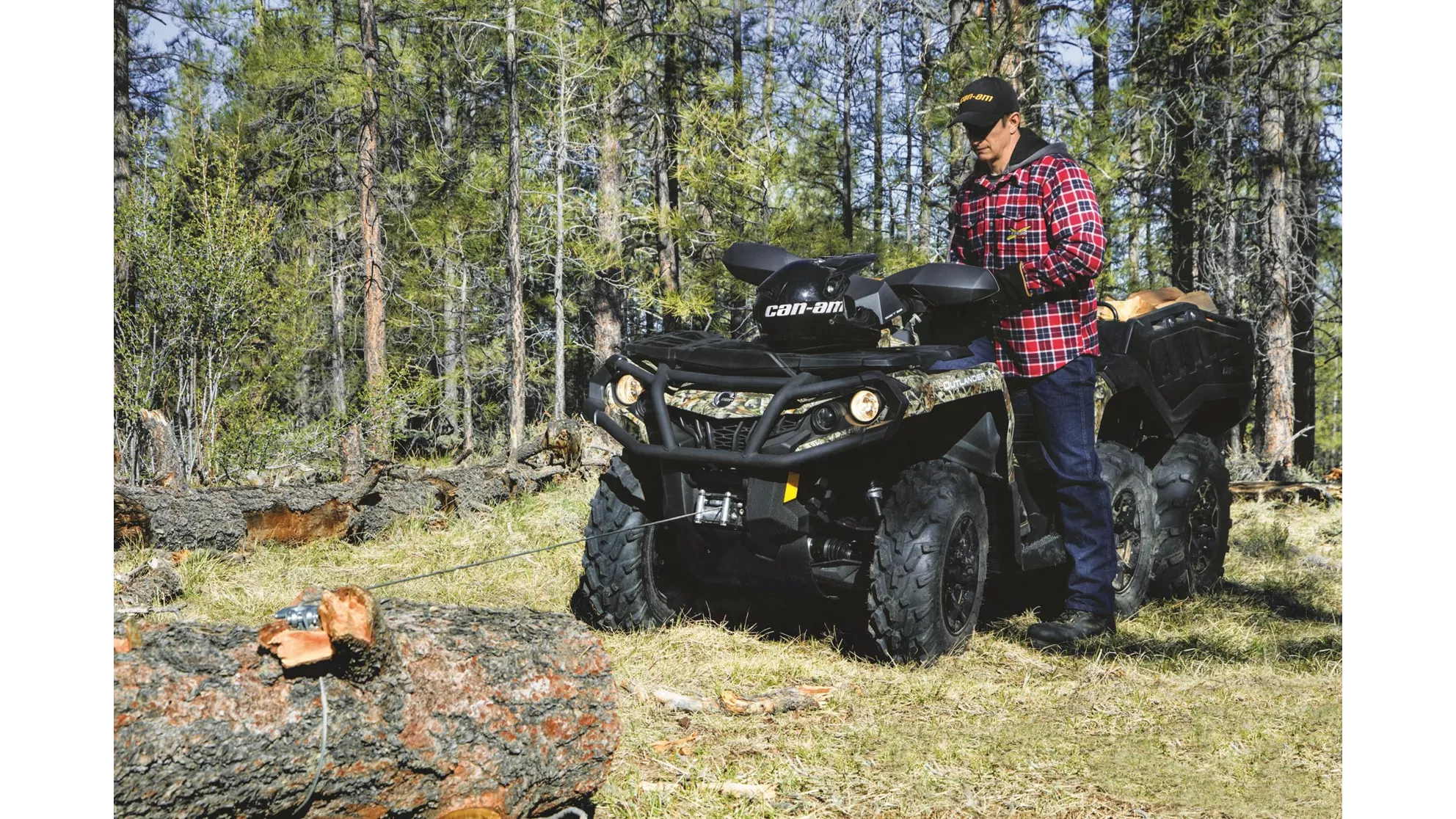 Can-Am Outlander 6x6 1000 XT - Image 1 Can-Am Outlander 6x6 1000 XT - Image 1