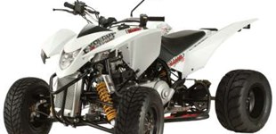 Explorer Trasher 320 Supermoto 2015 vs Kawasaki KFX 700 2010
