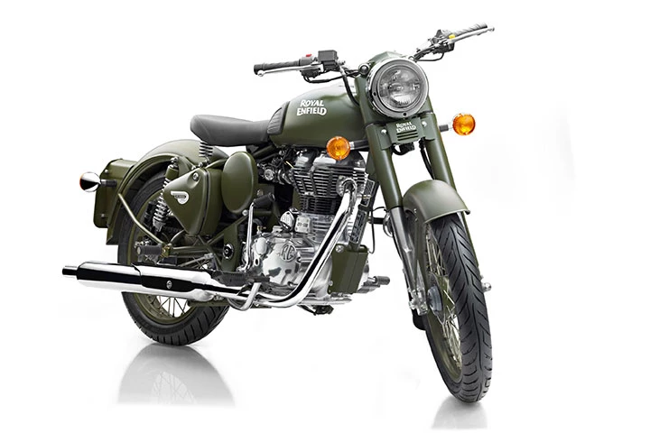 Army Colour Royal Enfield Bullet 500 Custom Battle Green 500cc