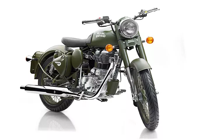 Army Colour Royal Enfield Bullet 500 Custom Battle Green 500cc