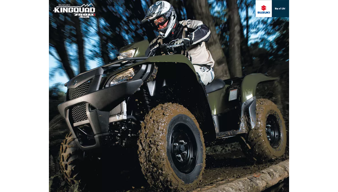 Suzuki KingQuad 750AXi 4x4 2017 Suzuki KingQuad 750AXi 4x4 2017