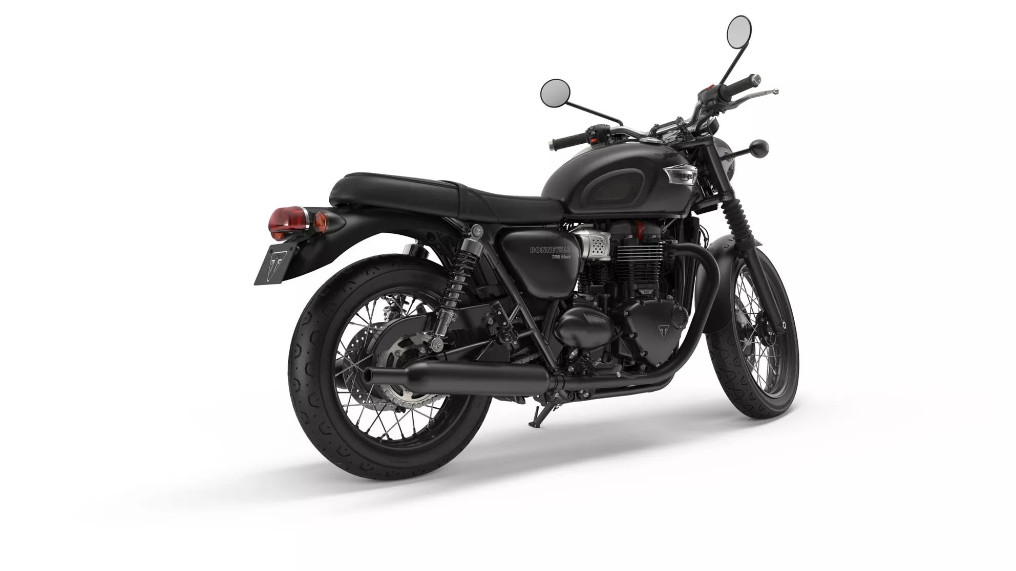 Triumph Bonneville T100 Black - Image 2 Triumph Bonneville T100 Black - Image 2