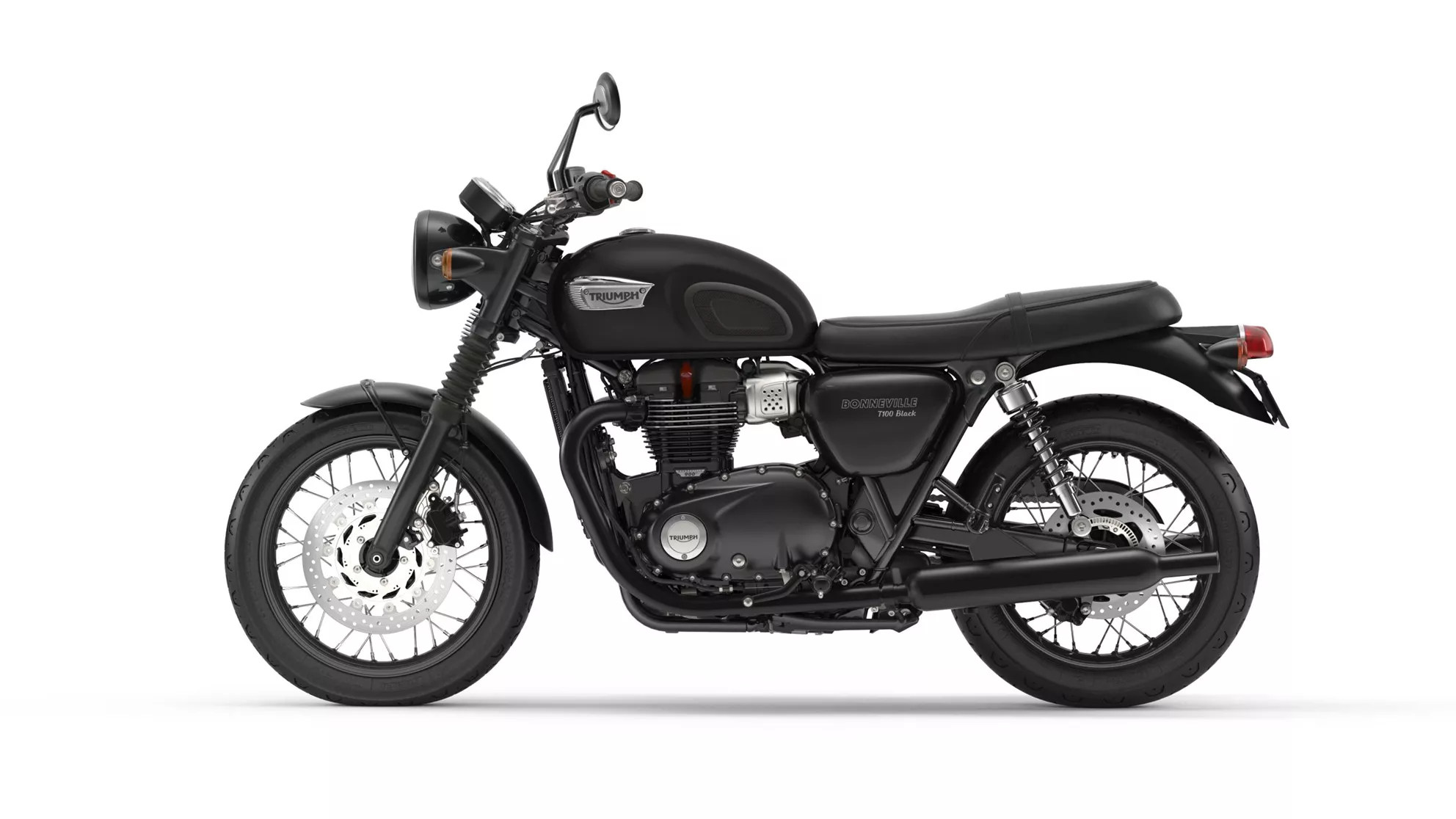 Triumph Bonneville T100 Black - Image 3 Triumph Bonneville T100 Black - Image 3