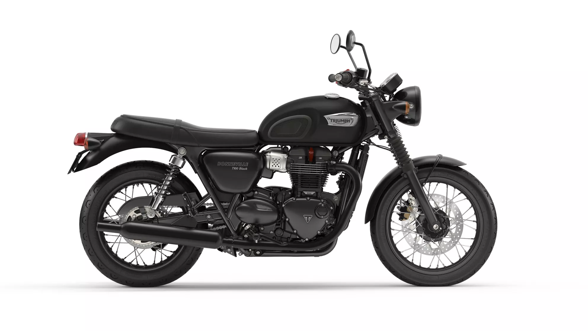 Triumph Bonneville T100 Black - Image 5 Triumph Bonneville T100 Black - Image 5