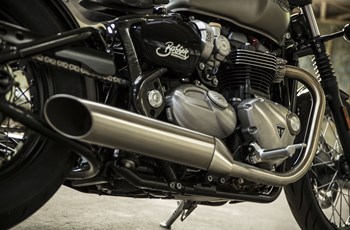 Triumph Bonneville Bobber 2017 - Bild 32 Triumph Bonneville Bobber 2017 - Bild 32
