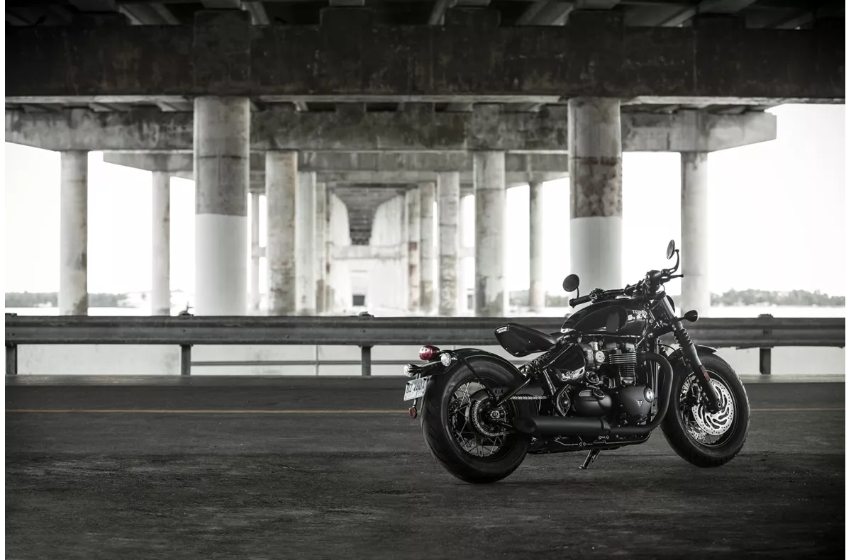 Triumph Bonneville Bobber Black Triumph Bonneville Bobber Black