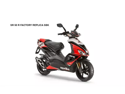 Aprilia SR 50 R Factory Replica SBK 2018 Aprilia SR 50 R Factory Replica SBK 2018