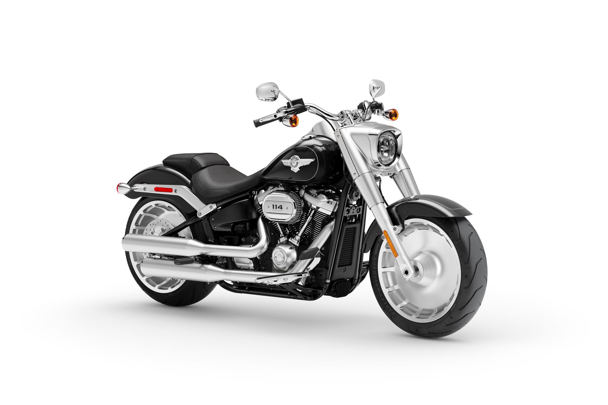 Motorrad Vergleich Harley-Davidson Softail Fat Boy 114 FLFBS 2019 vs ...