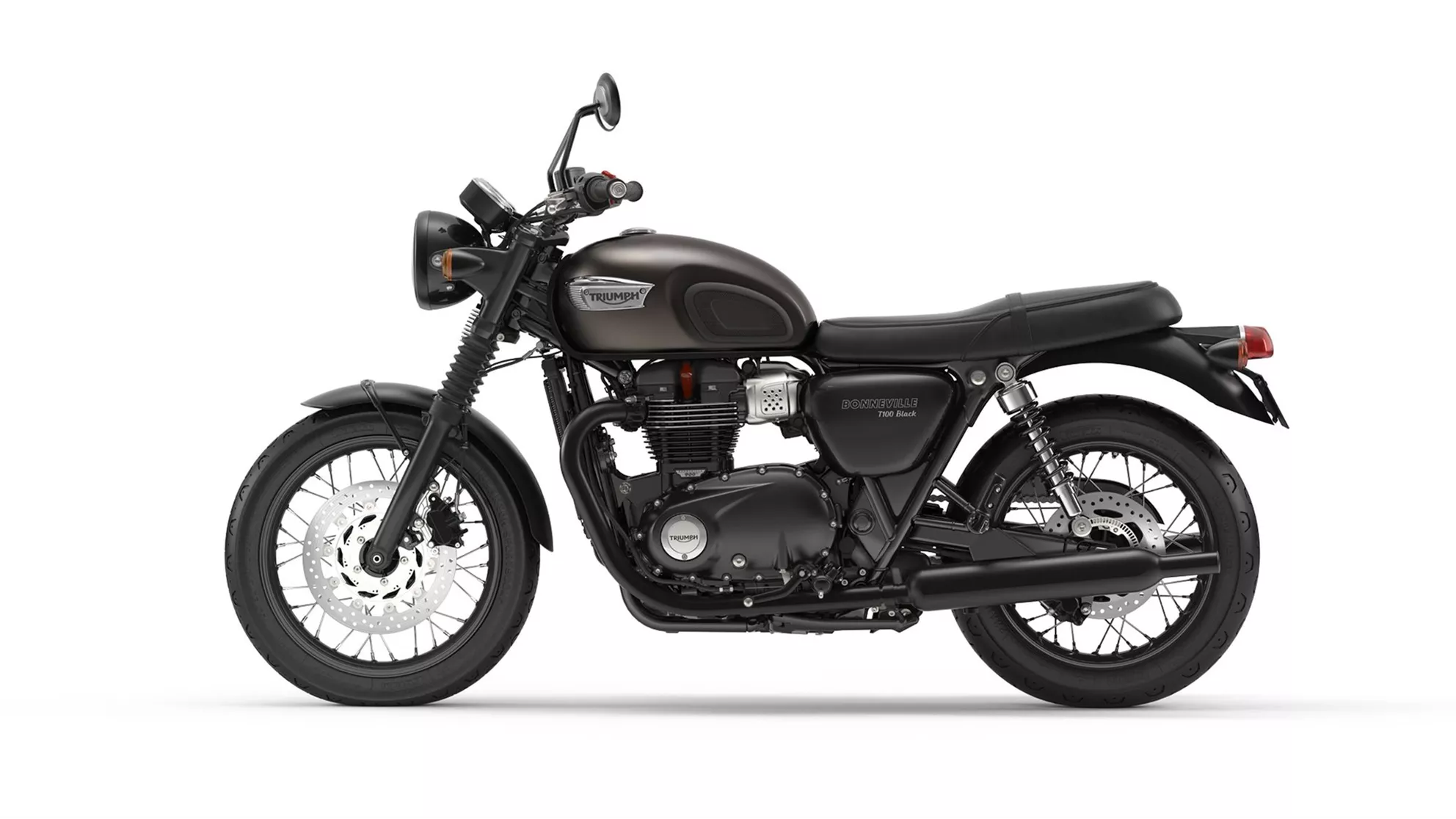 Triumph Bonneville T100 Black - Image 1 Triumph Bonneville T100 Black - Image 1