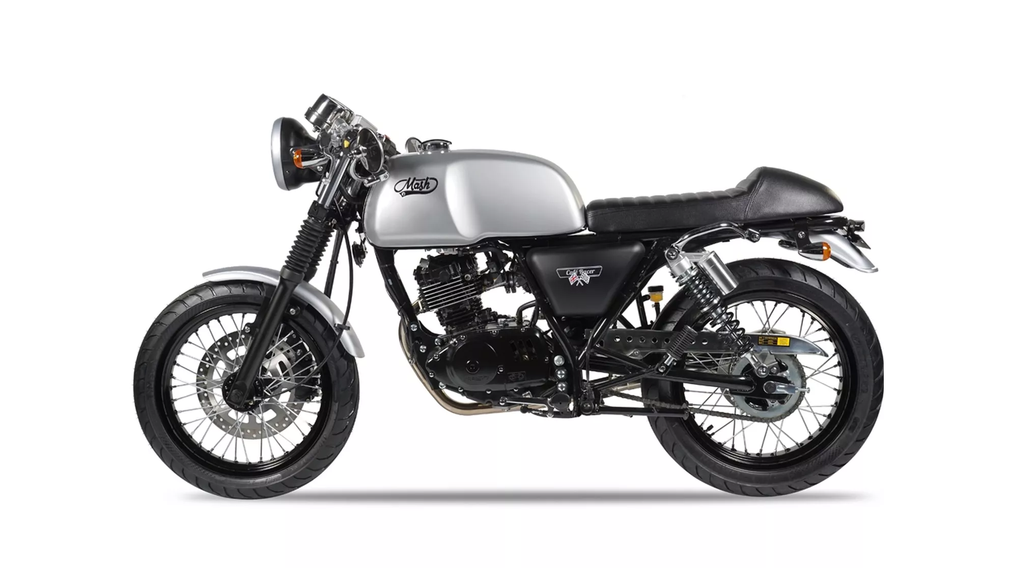 Mash Cafe Racer 125 Silver Edition - Image 5 Mash Cafe Racer 125 Silver Edition - Image 5